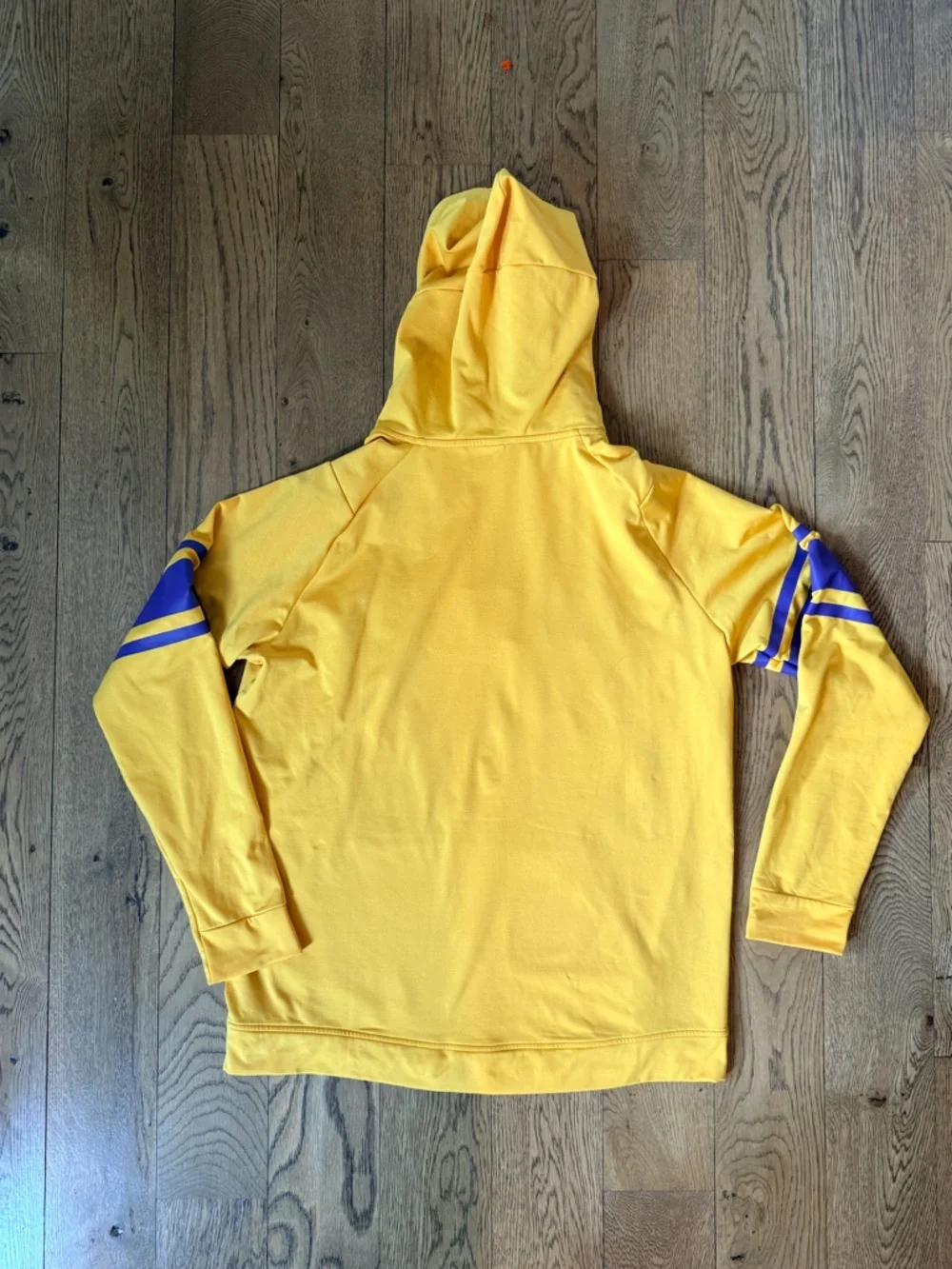 UNRL Minnesota Vikings Crossover Hoodie Drop 5 Gold Purple Funnel Neck Sz L